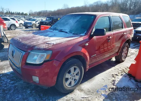 2008 Mercury Mariner V6 from USA, damaged, VIN 4M2CU91168KJ13460